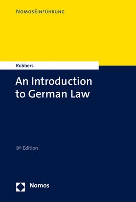 An N Introduction to German Law 1