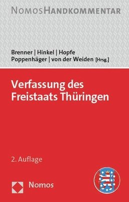 bokomslag Verfassung des Freistaats Thüringen