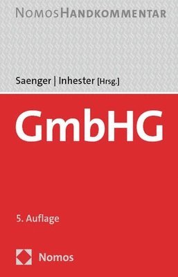 bokomslag GmbHG