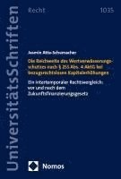 Jasmin Atta-Schumacher - Die Reichweite des Wertverwässerungsschutzes nach § 255 Abs. 4 AktG bei bezugsrechtslosen Kapitalerhöhungen, Häftad