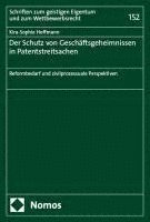 bokomslag Der Schutz von Geschäftsgeheimnissen in Patentstreitsachen