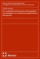 bokomslag Die schuldhafte Verkennung der Zahlungspflicht des Arbeitgebers im sozialversicherungsrechtlichen Beitragsrecht