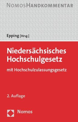 bokomslag Niedersächsisches Hochschulgesetz