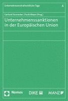 bokomslag Unternehmenssanktionen in Der Europaischen Union