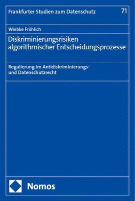 bokomslag Diskriminierungsrisiken algorithmischer Entscheidungsprozesse