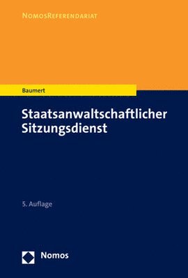 bokomslag Staatsanwaltschaftlicher Sitzungsdienst