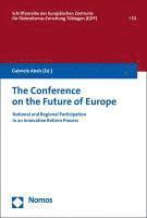 bokomslag The Conference on the Future of Europe: National and Regional Participation in an Innovative Reform Process