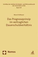 bokomslag Das Prognoseprinzip Im Vertraglichen Dauerschuldverhaltnis