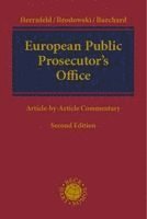 Hans-Holger Herrnfeld, Dominik Brodowski, Christoph Burchard - European Public Prosecutor's Office, Inbunden