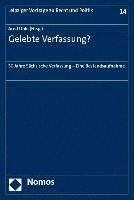 Gelebte Verfassung?: 30 Jahre Sachsische Verfassung - Eine Bestandsaufnahme 1