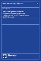 Die Grundlage Und Reichweite Der Besonderen Verantwortung Marktbeherrschender Unternehmen Fur Wettbewerb 1