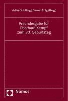 Freundesgabe Fur Eberhard Kempf Zum 80. Geburtstag 1