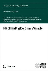 bokomslag Nachhaltigkeit Im Wandel: Halle (Saale) 2023