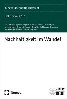 bokomslag Nachhaltigkeit Im Wandel: Halle (Saale) 2023