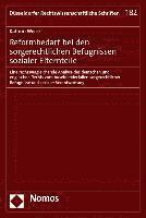 bokomslag Reformbedarf Bei Den Sorgerechtlichen Befugnissen Sozialer Elternteile: Eine Rechtsvergleichende Analyse Des Deutschen Und Englischen Rechts Zum Ausei