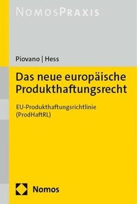 bokomslag Das neue europäische Produkthaftungsrecht