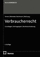 Klaus Tonner, Tobias Brönneke, Felix Buchmann, Peter Rott - Verbraucherrecht, Inbunden