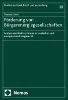 bokomslag Förderung von Bürgerenergiegesellschaften