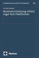 bokomslag Rechtsdurchsetzung mittels Legal Tech-Plattformen