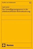 bokomslag Das Freiwilligenprogramm in der arbeitsrechtlichen Restrukturierung