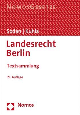 bokomslag Landesrecht Berlin: Textsammlung