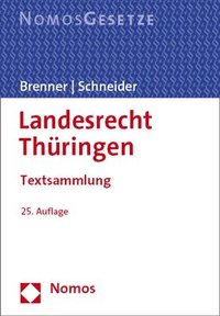 bokomslag Landesrecht Thuringen: Textsammlung