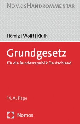 Winfried Kluth - Grundgesetz Fur Die Bundesrepublik Deutschland: Handkommentar, Inbunden