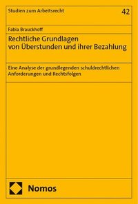 bokomslag Rechtliche Grundlagen von Überstunden und ihrer Bezahlung