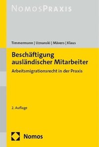 bokomslag Beschäftigung ausländischer Mitarbeiter