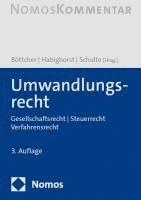 bokomslag Umwandlungsrecht: Gesellschaftsrecht / Steuerrecht / Verfahrensrecht
