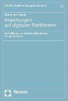 bokomslag Bewertungen Auf Digitalen Plattformen: Zur Auflosung Von Grundrechtskollisionen Im Digitalen Raum