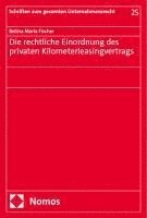 bokomslag Die Rechtliche Einordnung Des Privaten Kilometerleasingvertrags