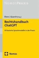bokomslag Rechtshandbuch ChatGPT: Ki-Basierte Modelle in Der PRAXIS