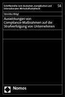 Auswirkungen Von Compliance-Massnahmen Auf Die Strafverfolgung Von Unternehmen 1