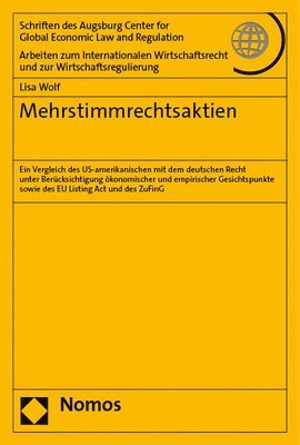 bokomslag Mehrstimmrechtsaktien