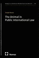 The Animal in Public International Law