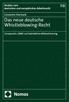 bokomslag Das neue deutsche Whistleblowing-Recht