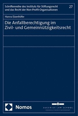 bokomslag Die Anfallberechtigung Im Zivil- Und Gemeinnutzigkeitsrecht