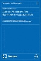 bokomslag 'Special Allocations' im deutschen Ertragsteuerrecht