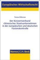 bokomslag Der Konzernverbund chinesischer Staatsunternehmen in der europäischen und deutschen Fusionskontrolle