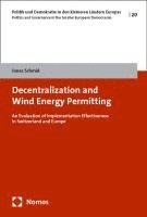 bokomslag Decentralization and Wind Energy Permitting