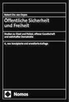 bokomslag Öffentliche Sicherheit und Freiheit