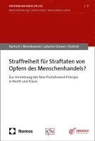 bokomslag Straffreiheit für Straftaten von Opfern des Menschenhandels?