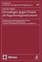 Klimaklagen gegen Private als Regulierungsinstrument 1