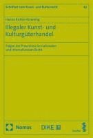 bokomslag Illegaler Kunst- und Kulturgüterhandel