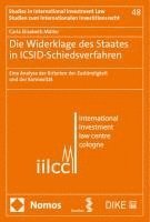 bokomslag Die Widerklage des Staates in ICSID-Schiedsverfahren