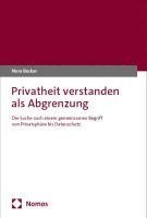 Privatheit verstanden als Abgrenzung 1