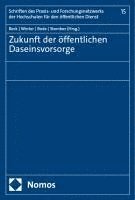 bokomslag Zukunft der öffentlichen Daseinsvorsorge