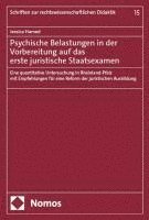 Psychische Belastungen in der Vorbereitung auf das erste juristische Staatsexamen 1
