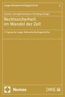 bokomslag Rechtssicherheit im Wandel der Zeit